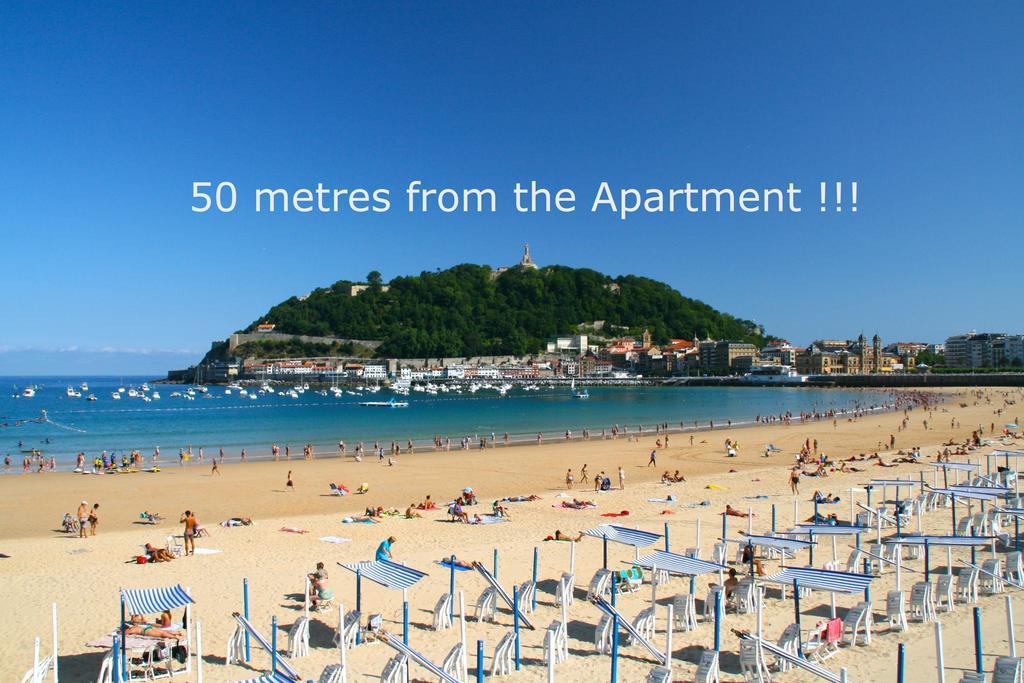 Concha Beach Apartment - Sshousing San Sebastian Luaran gambar